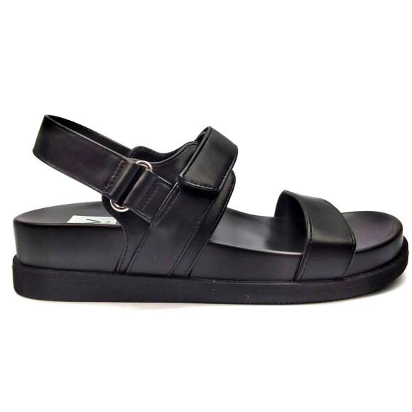 DV by Dolce Vita Women's Argyle Strap Sandals Black Size 6 - Picture 8 of 8